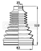 Bellow Kit, drive shaft (FCB6320)