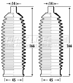 Bellow Kit, steering (FSG3351)