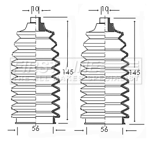 Bellow Kit, steering (FSG3037)