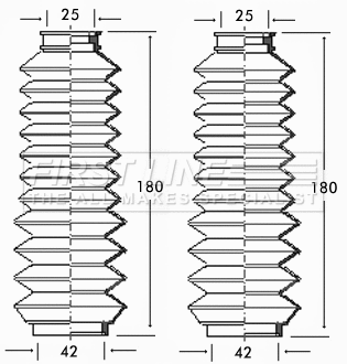 Bellow Kit, steering (FSG3106)