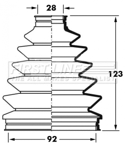 Bellow Kit, drive shaft (FCB6014)