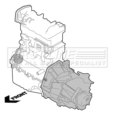 Mounting, engine