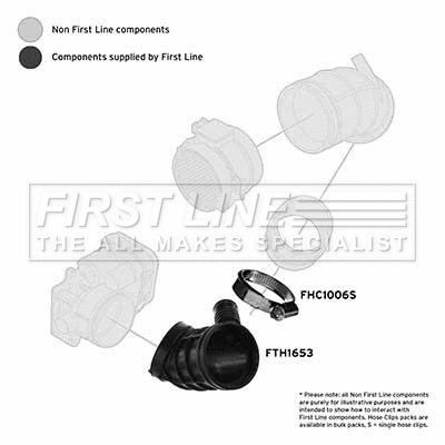 Intake Hose, air filter (FTH1653)