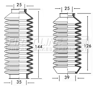 Bellow Kit, steering (FSG3074)