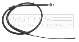 Cable Pull, parking brake (FKB2796)