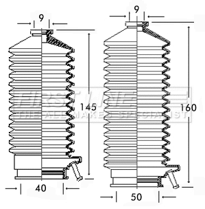 Bellow Kit, steering (FSG3136)