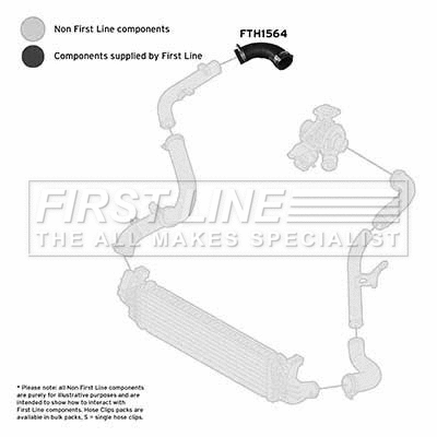 Charge Air Hose (FTH1564)
