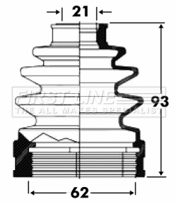 Bellow Kit, drive shaft (FCB2823)