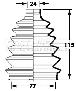 Bellow Kit, drive shaft (FCB6007)