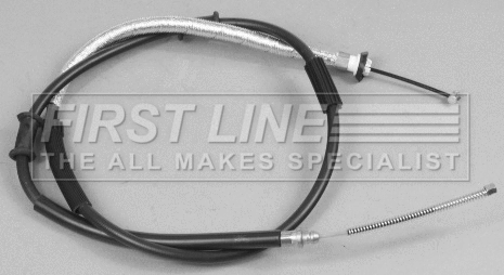 Cable Pull, parking brake (FKB2858)