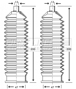 Bellow Kit, steering (FSG3197)