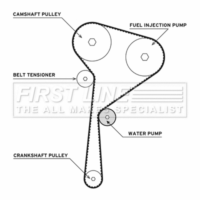Water Pump & Timing Belt Kit (FTW1004)