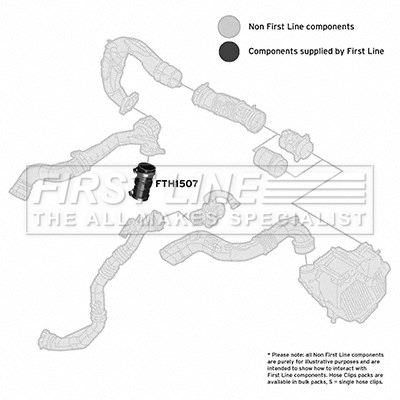 Charge Air Hose (FTH1507)