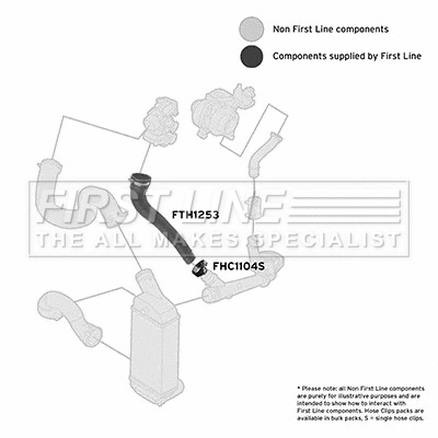 Charge Air Hose (FTH1253)