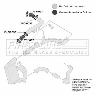 Charge Air Hose (FTH1097)