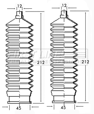 Bellow Kit, steering (FSG3139)