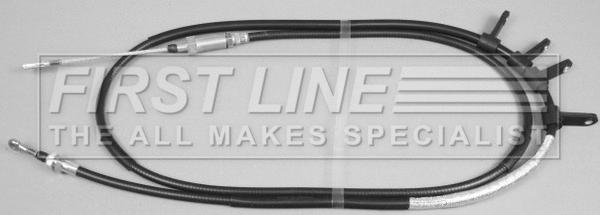 Cable Pull, parking brake (FKB3763)