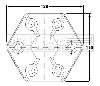 Joint, propshaft (FDC105)