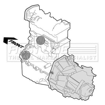 Mounting, engine