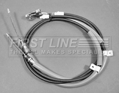Cable Pull, parking brake (FKB1843)