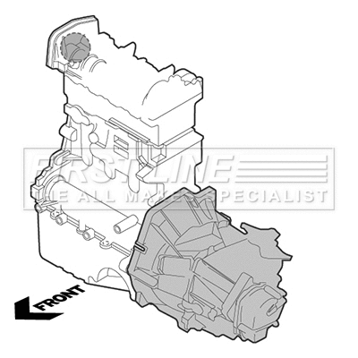 Mounting, engine