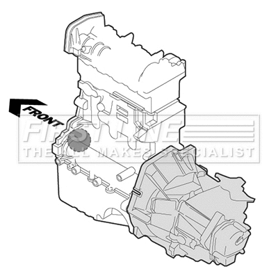 Mounting, engine