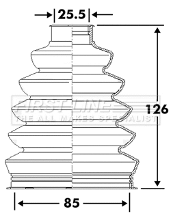 Bellow Kit, drive shaft (FCB6114)