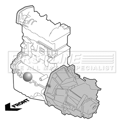 Mounting, engine