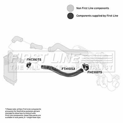 Charge Air Hose (FTH1053)