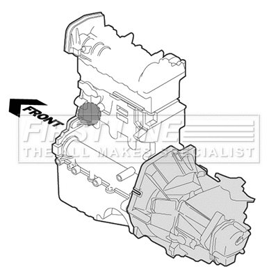 Mounting, engine