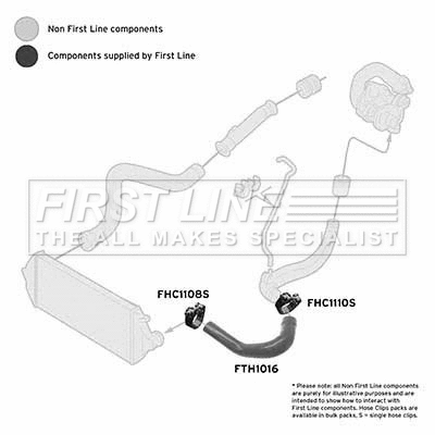 Charge Air Hose (FTH1016)