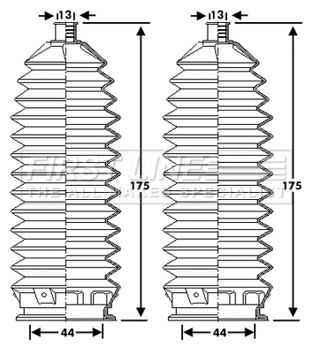 Bellow Kit, steering (FSG3405)