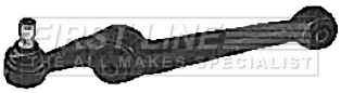 Control/Trailing Arm, wheel suspension (FCA5545)