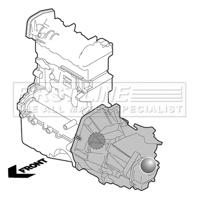 Mounting, engine