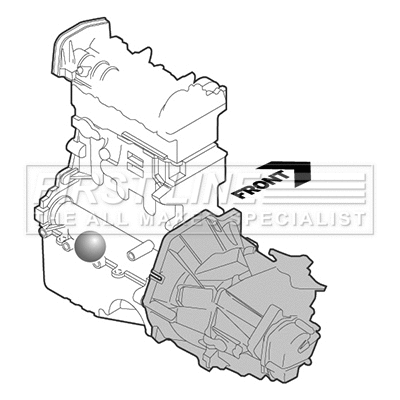 Mounting, engine