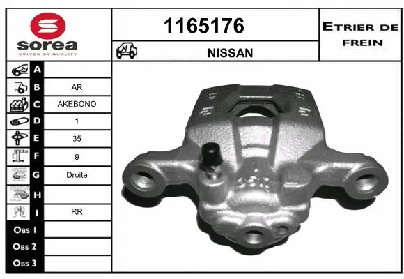 Brake Caliper (1165176)
