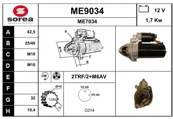 Starter (ME9034)
