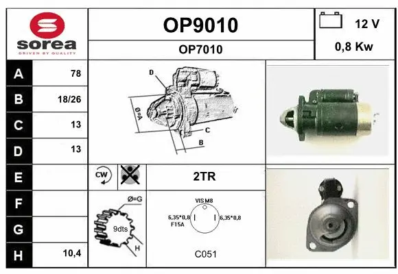 Starter (OP9010)