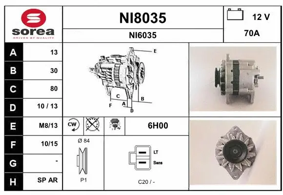 Alternator (NI8035)