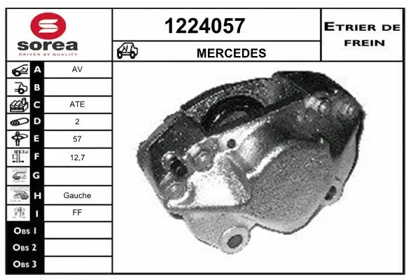 Brake Caliper (1224057)