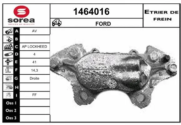 Brake Caliper (1464016)