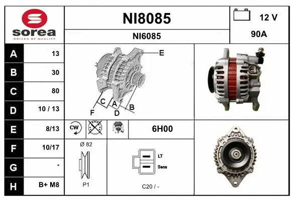 Alternator (NI8085)