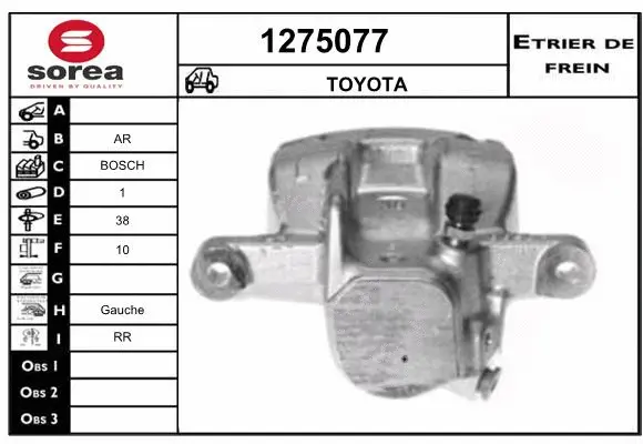 Brake Caliper (1275077)