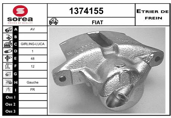 Brake Caliper (1374155)