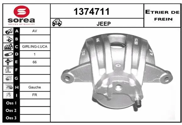 Brake Caliper (1374711)