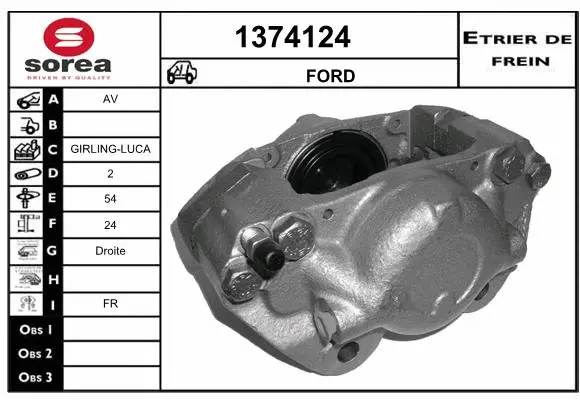 Brake Caliper (1374124)