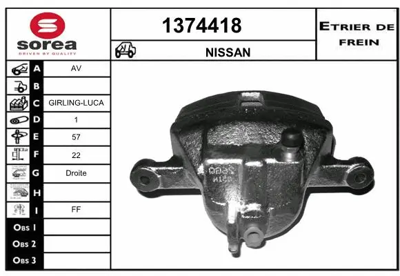 Brake Caliper (1374418)