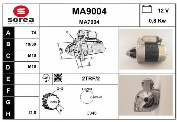 Starter (MA9004)