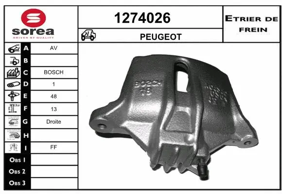Brake Caliper (1274026)