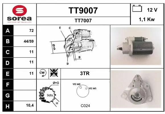 Starter (TT9007)